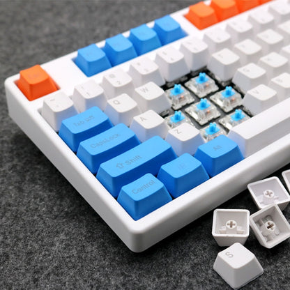 Mechanical Keyboard 108 Key PBT Keycap(Front Letter) - Silicone / Sticker by buy2fix | Online Shopping UK | buy2fix