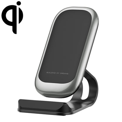Z01 15W Multifunctional Desktop Wireless Charger with Stand Function, Spec: VIP Cryogenics (Silver) - Apple Accessories by buy2fix | Online Shopping UK | buy2fix
