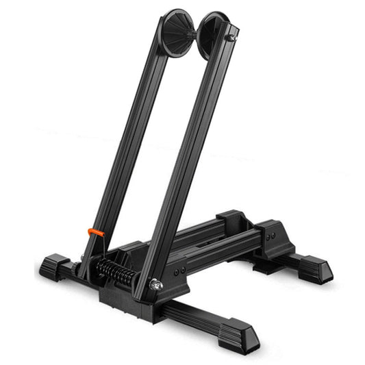 HS-027 Portable Double-Rod Mountain Bike Display Frame(Black) - Holders by buy2fix | Online Shopping UK | buy2fix