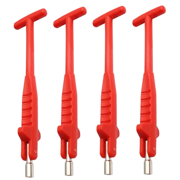 4 PCS Car Valve Lever Valve Replacement Puller Tire Repair Tool, Style: Plastic Handle - In Car by buy2fix | Online Shopping UK | buy2fix