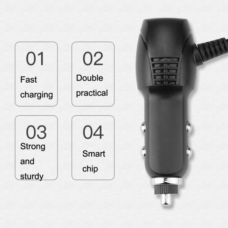 2 PCS Car Charger Driving Recorder Supply Line, Style: 1A+2A(Android Straight Head) - In Car by buy2fix | Online Shopping UK | buy2fix