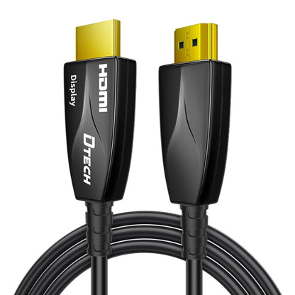 DTECH HDMI 2.0 Version Fiber Optical Line 4K 60Hz Large Screen TV Engineering Wiring, Length: 2m - Cable by DTECH | Online Shopping UK | buy2fix