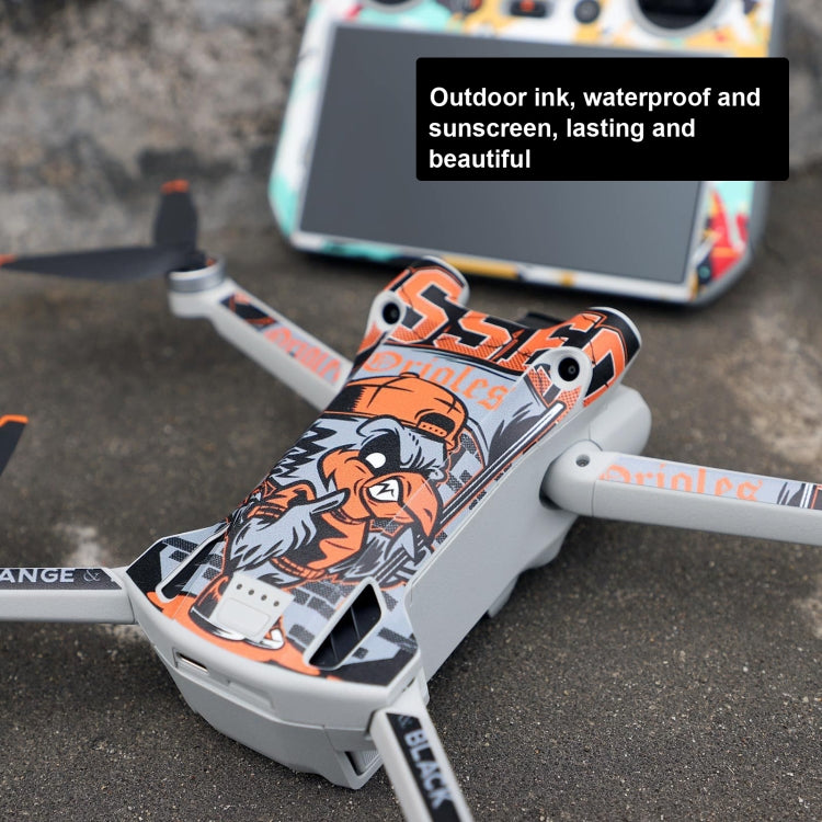 Sunnylife Drone+Remote Control Protective Sticker For DJI Mini 3 Pro RC Version(Irimitent Eagle) - DJI & GoPro Accessories by Sunnylife | Online Shopping UK | buy2fix