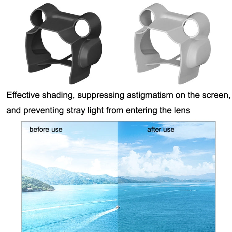 Sunnylife MM3-ZG406 Lens Hood Gimbal Protection Anti-Glare Sunshade Cover For DJI Mini3 Pro(Grey) - Other by Sunnylife | Online Shopping UK | buy2fix