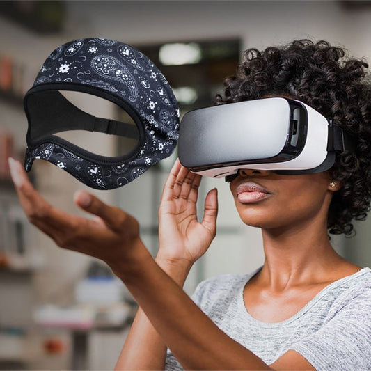 VR Glasses Sweatproof Breathable Eye Mask(Cashew Flowers) - Consumer Electronics by buy2fix | Online Shopping UK | buy2fix