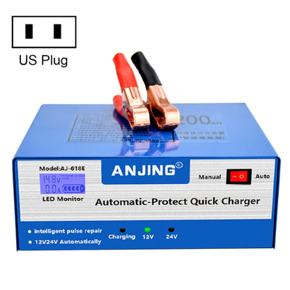 ANJING AJ-618E Battery Charger Car Battery Repairer, Model: US Plug - In Car by buy2fix | Online Shopping UK | buy2fix