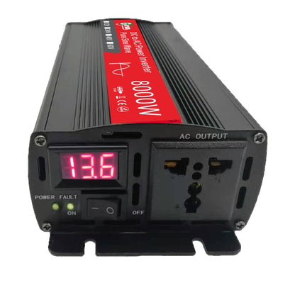 Gurxun 8000W High Power Household Car Sine Wave Inverter, Specification: 24V To 220V - In Car by Gurxun | Online Shopping UK | buy2fix