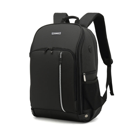 TONO LED Light SLR Digital Camera Backpack With USB Port(Black) - Camera Accessories by TONO | Online Shopping UK | buy2fix