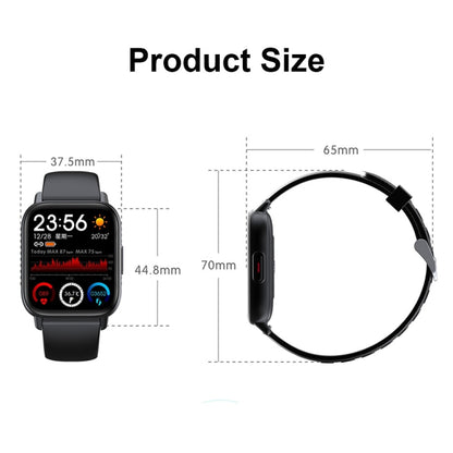 QS16Pro 1.69-Inch Health Monitoring Waterproof Smart Watch, Supports Body Temperature Detection, Color: Green - Smart Wear by buy2fix | Online Shopping UK | buy2fix
