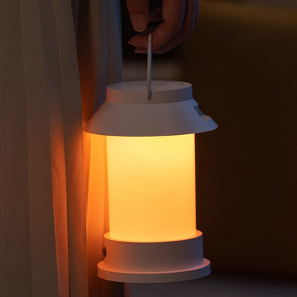 Portable Retro Light Desktop Silent Humidifier(Black) - Home & Garden by buy2fix | Online Shopping UK | buy2fix