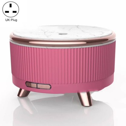Ultrasonic Aromatherapy Diffuser Humidifier Essential Oil Diffuser UK Plug(Rose Red) - Home & Garden by buy2fix | Online Shopping UK | buy2fix