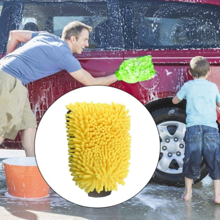 19 PCS / Set Car Beauty Cleaning Brush Details Brush Washing Glove Tool Set(Yellow Ring) - In Car by buy2fix | Online Shopping UK | buy2fix