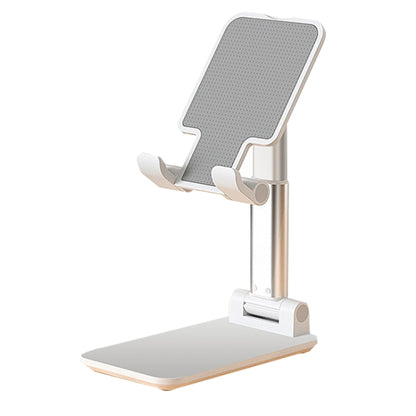 SSKY X5 Desktop Phone Live Foldable Tablet Bracket, Style: Standard Version (White) - Desktop Holder by SSKY | Online Shopping UK | buy2fix