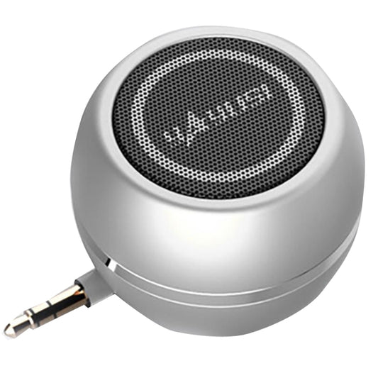 Yayusi A5 Mobile Phone Computer Plug In Audio Mini External Speaker, Color: Fantastic Silver - Mini Speaker by Yayusi | Online Shopping UK | buy2fix