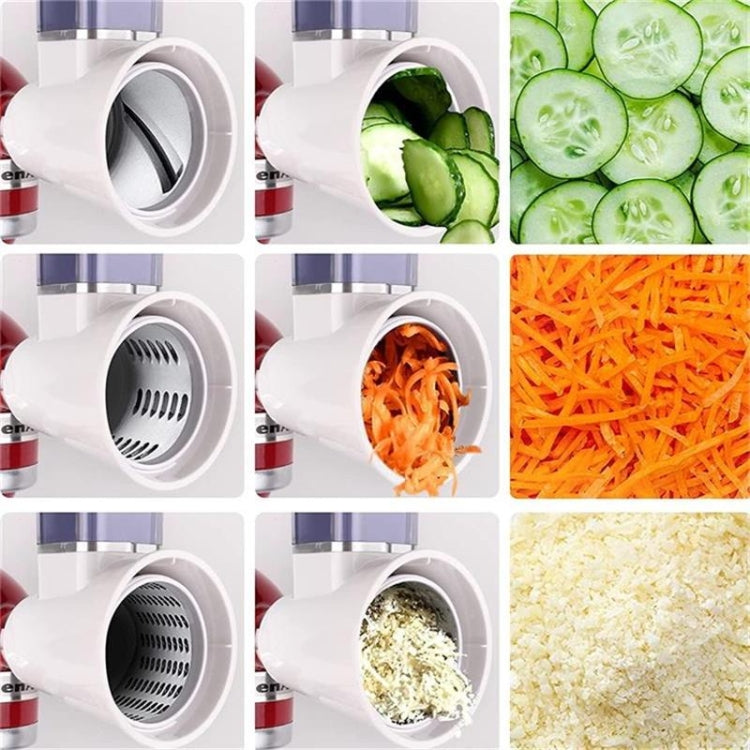 KA-08 For KitchenAid New Cutter Multi-functional Vegetable Cutter Accessories Slicer Grater(White) - Home & Garden by buy2fix | Online Shopping UK | buy2fix