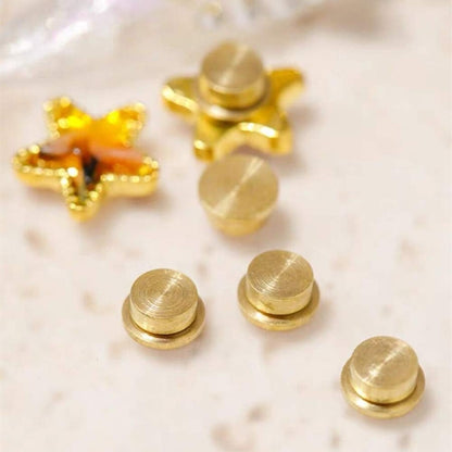 20pcs Metal Rotatable Bearing For DIY Crystal Jewelry Nail Art Decorations 3.7x3.5x2.2mm - Others by buy2fix | Online Shopping UK | buy2fix