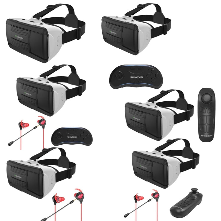 VRSHINECON G06B VR Glasses Phone 3D Virtual Reality Game Helmet Head Wearing Digital Glasses - Consumer Electronics by VRSHINECON | Online Shopping UK | buy2fix