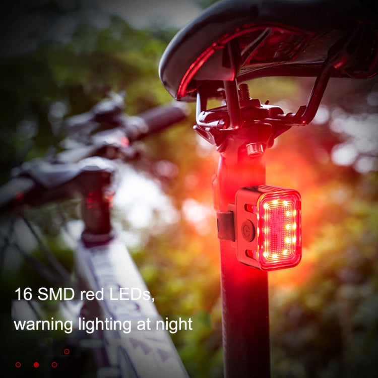 Bicycle Light USB Charging Outdoor LED Riding Lamp Set, Style: Tail Light - Taillights by buy2fix | Online Shopping UK | buy2fix