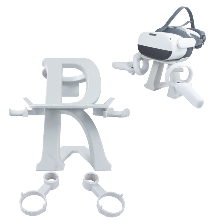 For Oculus Quest 2 /Pico 4 /Pro VR Headset Display Stand Holder Mount(White) - Consumer Electronics by buy2fix | Online Shopping UK | buy2fix