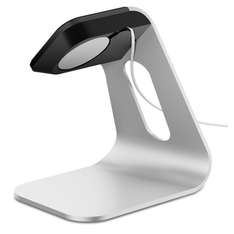 Z65 For Apple Watch Charging Stand Aluminum Alloy Desktop Display Stand(Silver) - Charger / Holder by buy2fix | Online Shopping UK | buy2fix