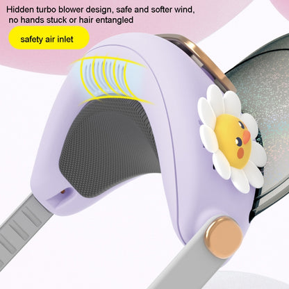 Cute Pet Bladeless Fan Hat USB Rechargeable Adjustable Speed Summer Sun Protection Sunshade Fan(Love Dragon) - Consumer Electronics by buy2fix | Online Shopping UK | buy2fix