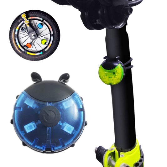Ladybug Wheel Light Children Balance Bike Bicycle Hub Light, Color: Manual Blue - Decorative Lights by buy2fix | Online Shopping UK | buy2fix