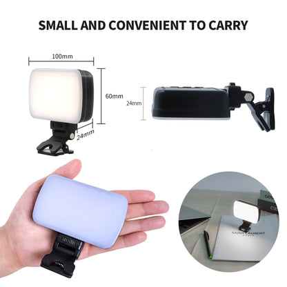 BL01 Rechargeable Video Conference Lighting With Three Color Temperature Stepless Dimming -  by buy2fix | Online Shopping UK | buy2fix