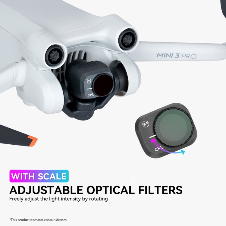 For DJI Mini 3 Pro RCSTQ PL Filters Drone Accessoires ND16/PL - Mavic Lens Filter by RCSTQ | Online Shopping UK | buy2fix