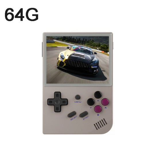 ANBERNIC RG35XX 3.5-inch Retro Handheld Game Console Open Source Game Player 64G 5000+ Games(Grey) - Pocket Console by ANBERNIC | Online Shopping UK | buy2fix
