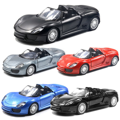 1:36 Simulation Alloy Sports Car Model Children Toy Car(Blue) - Model Toys by buy2fix | Online Shopping UK | buy2fix