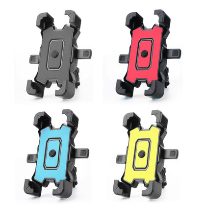 Electric Bike Motorcycle Bicycle Riding Shockproof Navigation Bracket, Color: Red For Handlebar - Holders by buy2fix | Online Shopping UK | buy2fix