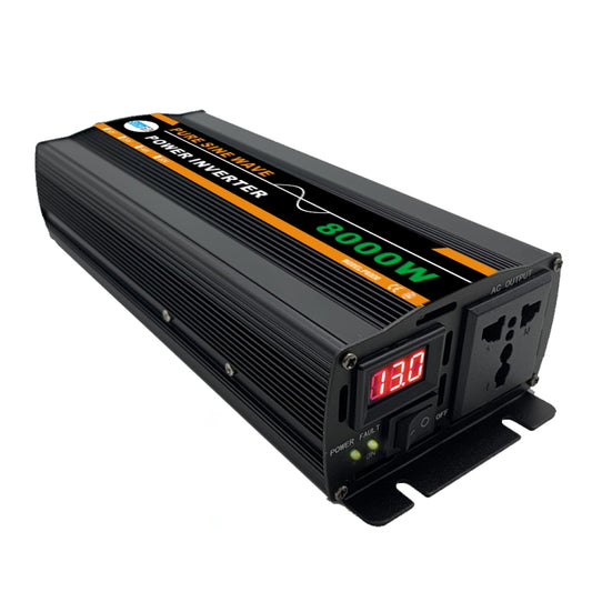8000W 60V to 220V High Power Car Pure Sine Wave Inverter Power Converter - Pure Sine Wave by buy2fix | Online Shopping UK | buy2fix