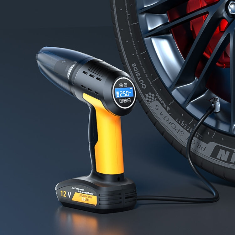 SUITU ST-6637 Wired +Toolbox 5 In 1 60W  Double Motor Car Vacuum Cleaner With Blowing Air Pump Pressure Measuring Lighting Function - Vacuum Cleaner by SUITU | Online Shopping UK | buy2fix