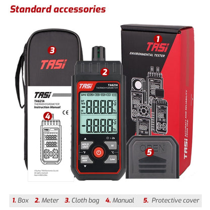 TASI TA621A Digital Dew Point Thermometer Ambient Temperature Humidity Gauge - Thermostat & Thermometer by TASI | Online Shopping UK | buy2fix