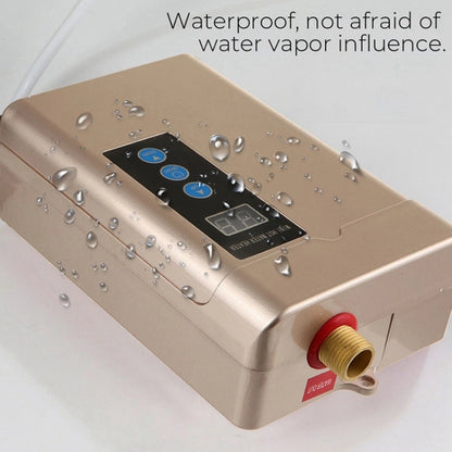 AU Plug 4000W Electric Water Heater With Remote Control Adjustable Temperate(Gold) - Water Heaters & Parts by buy2fix | Online Shopping UK | buy2fix