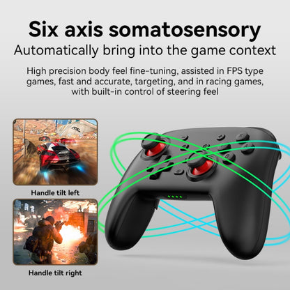 Wireless Bluetooth Somatosensory Vibration Gamepad For Nintendo Switch/Switch PRO(S07 Mint Green) - Gamepads by buy2fix | Online Shopping UK | buy2fix
