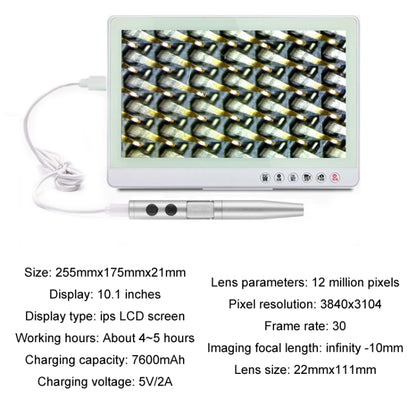 5 Million Digital Electron Microscope Magnifying Dermatoscope, Specification: B008 Waterproof - Digital Microscope by buy2fix | Online Shopping UK | buy2fix