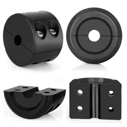 Anti-Abrasion Rubber Plug For Towing Hook Compatible With KFI/ATV Stranded Cables(Black) - Towing Bars by buy2fix | Online Shopping UK | buy2fix