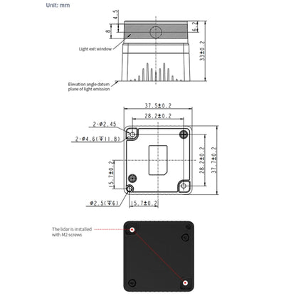 Yahboom Lidar ROS2 Robot SLAM Mapping Navigation Ranging TOF(MS200) - Robotics Accessories by Yahboom | Online Shopping UK | buy2fix