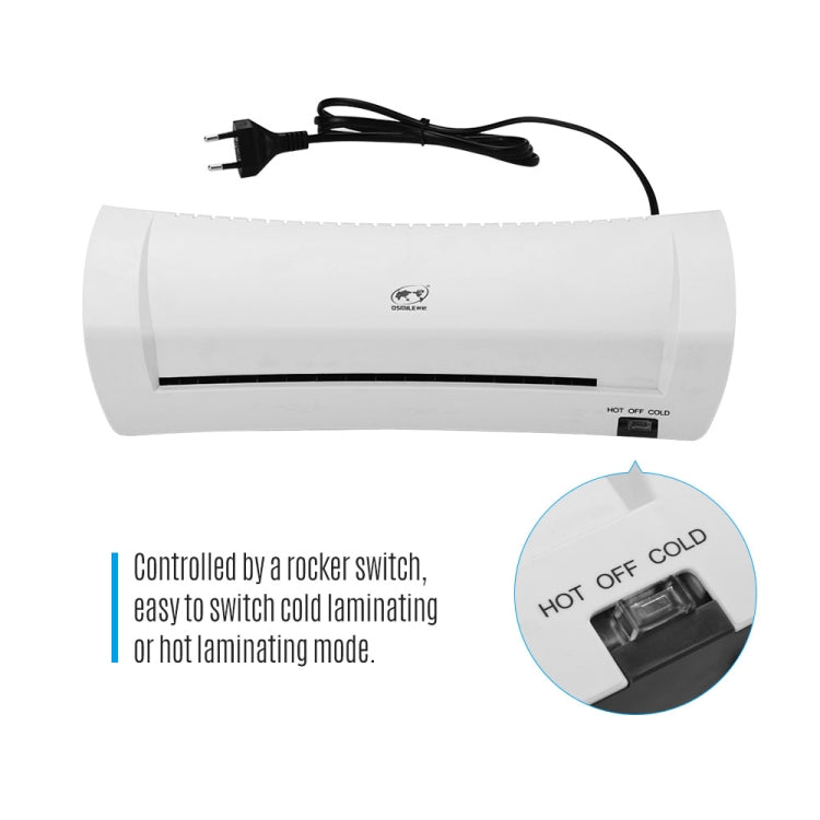 Osmile SL200 A4 Photo Cold and Hot Laminating Machine 340mm/min Speed AU Plug - Photo Film Covering Machine by Osmile | Online Shopping UK | buy2fix