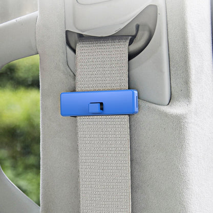 SHUNWEI 1pair Car Safety Belt Limiter Anti-Stranglehold Clip(White) - Seat Accessories by SHUNWEI | Online Shopping UK | buy2fix