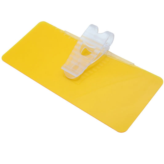 SHUNWEI SD-2301 Car Sun Visor Day Night Anti Glare Visor Adjustable Visor Protection(Yellow) - Sunglasses & Glasses Clips by SHUNWEI | Online Shopping UK | buy2fix