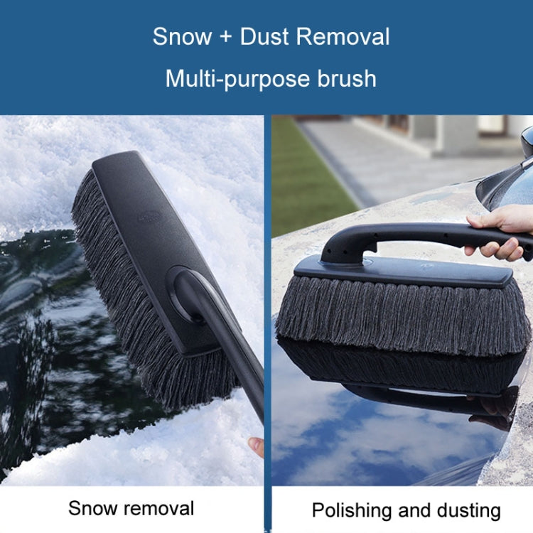 SHINY Car Dusting Duster Car Mop Soft Brush Car Wash Snow Sweeping Tool(With Storage Box) - Car washing supplies by SHINY | Online Shopping UK | buy2fix