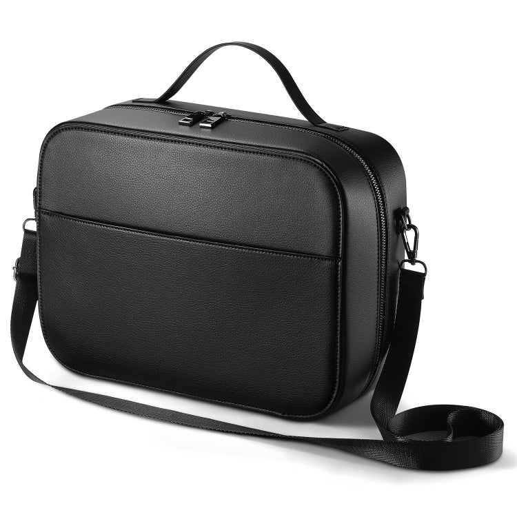 For Apple Vision Pro Headset Multifunctional Storage Bag Carrying Case(Black) - VR Accessories by buy2fix | Online Shopping UK | buy2fix
