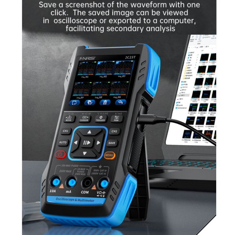 FNIRSI 3 In 1 Handheld Digital Oscilloscope Dual-Channel Multimeter, Specification: Upgrade - Digital Multimeter by FNIRSI | Online Shopping UK | buy2fix