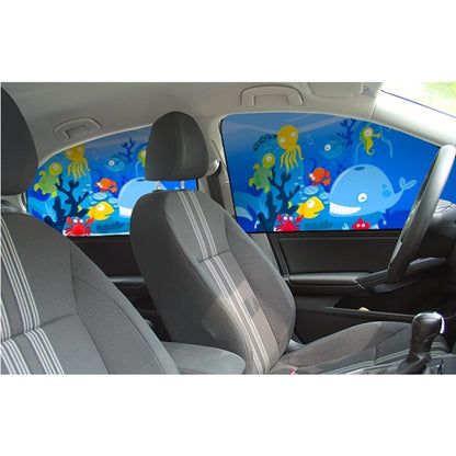 Car Cartoon Magnetic Sunshade Sunscreen Telescopic Collapsible Sunshield, Size:Driving(Fox) - Window Foils & Solar Protection by buy2fix | Online Shopping UK | buy2fix