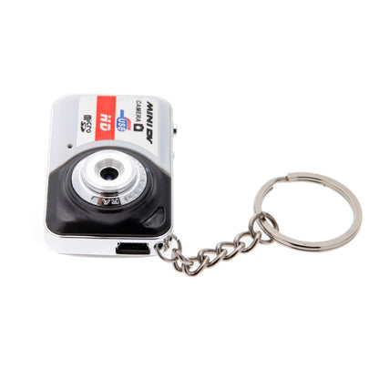 X6 Portable Ultra Mini HD Kids Digital Camera DV Camcorder with Key Ring, Support TF Card(Glamour Gray) - Consumer Electronics by buy2fix | Online Shopping UK | buy2fix