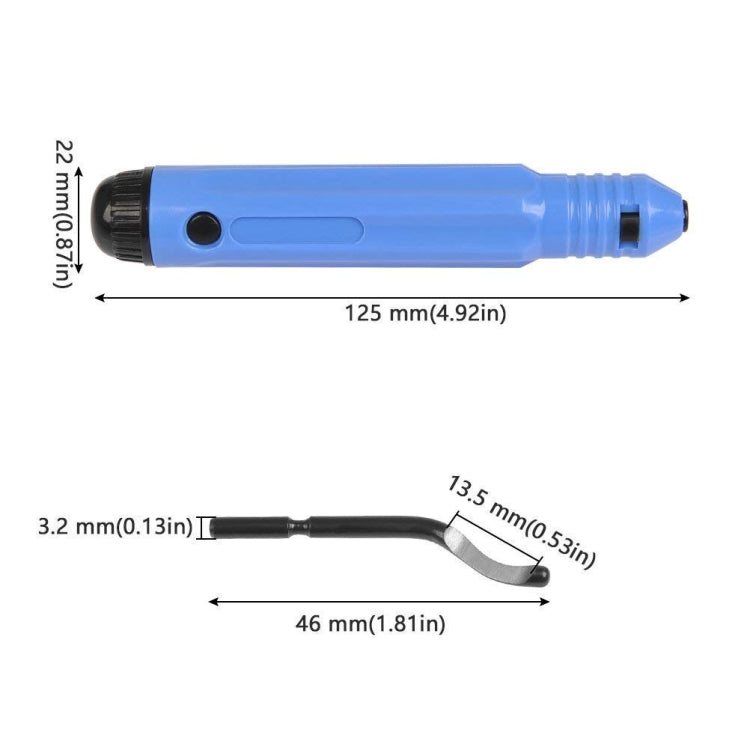 NB1100 Hand Deburr Trimming Knife Scraper, Style:Handle +10 Cutter Heads - Home & Garden by buy2fix | Online Shopping UK | buy2fix