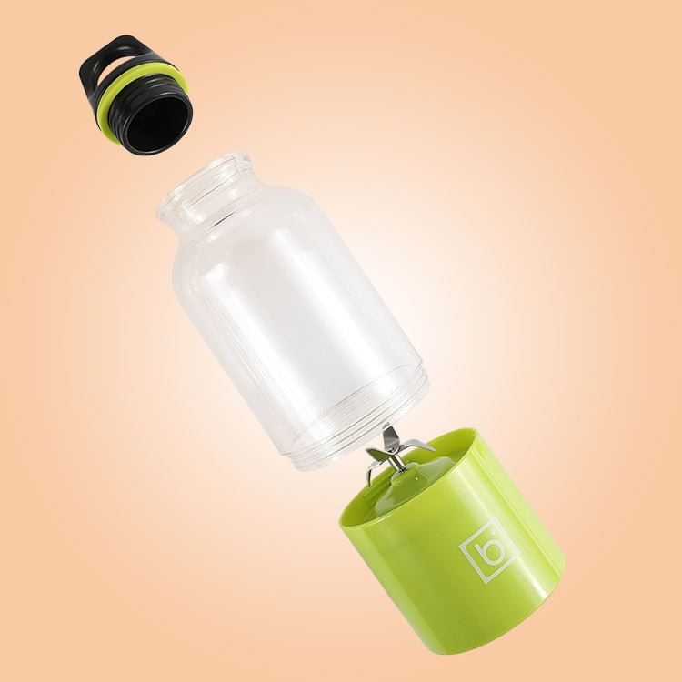 Mini Portable Electric Juicer Cup USB Rechargeable Juicer Fruit Juice Extractor(Green) - Electric juicers by buy2fix | Online Shopping UK | buy2fix