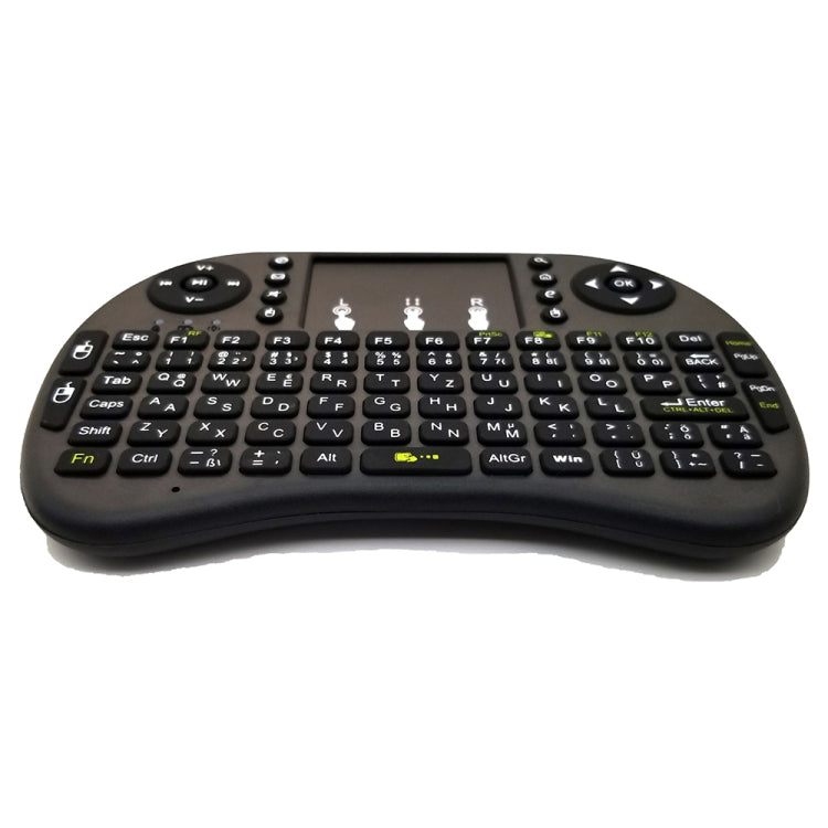 Support Language: German i8 Air Mouse Wireless Keyboard with Touchpad for Android TV Box & Smart TV & PC Tablet & Xbox360 & PS3 & HTPC/IPTV - MINI PC Accessories & Gadgets by buy2fix | Online Shopping UK | buy2fix